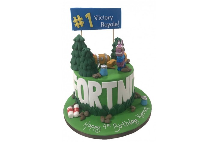 Fortnite Themed Cake